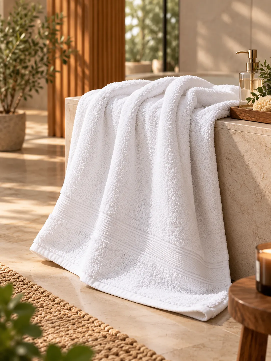 Terry Bath Towel - Thumbnail 2